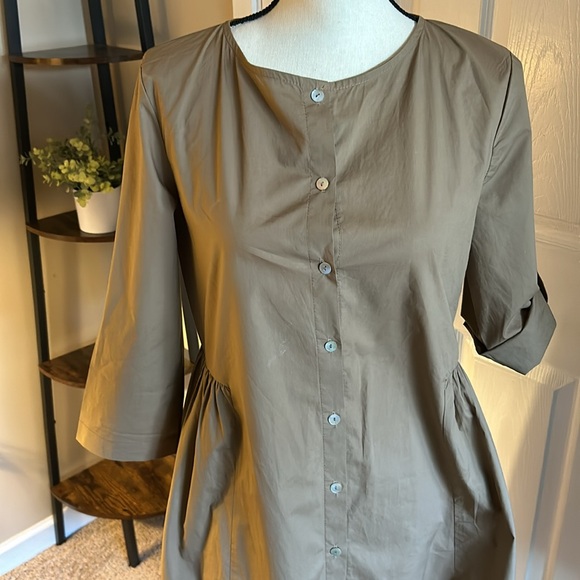 Kikisix 100% Cotton Dress Made in Italy Size M - Picture 2 of 12